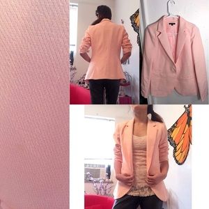 SOLD Ruby K single button boyfriend blazer-Pink